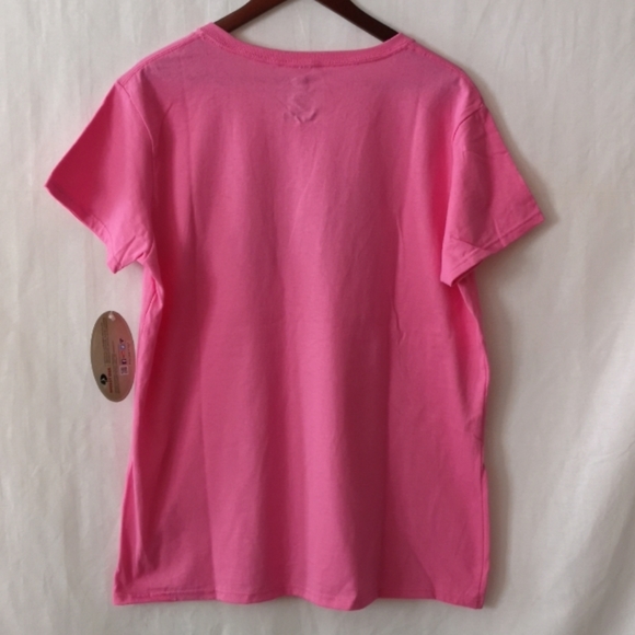 NWT Women's Mossy Oak Pink T-Shirt Size X-Large - Picture 4 of 4